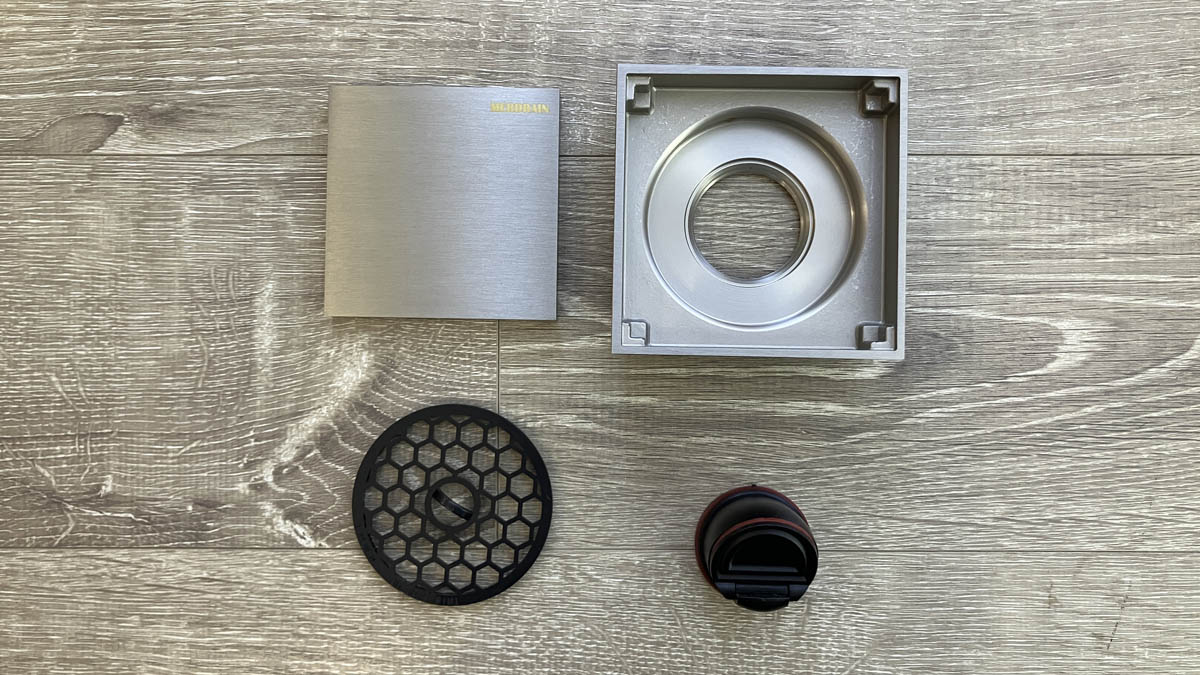 Phễu thoát sàn 10x10cm MERDRAIN MD-S8013