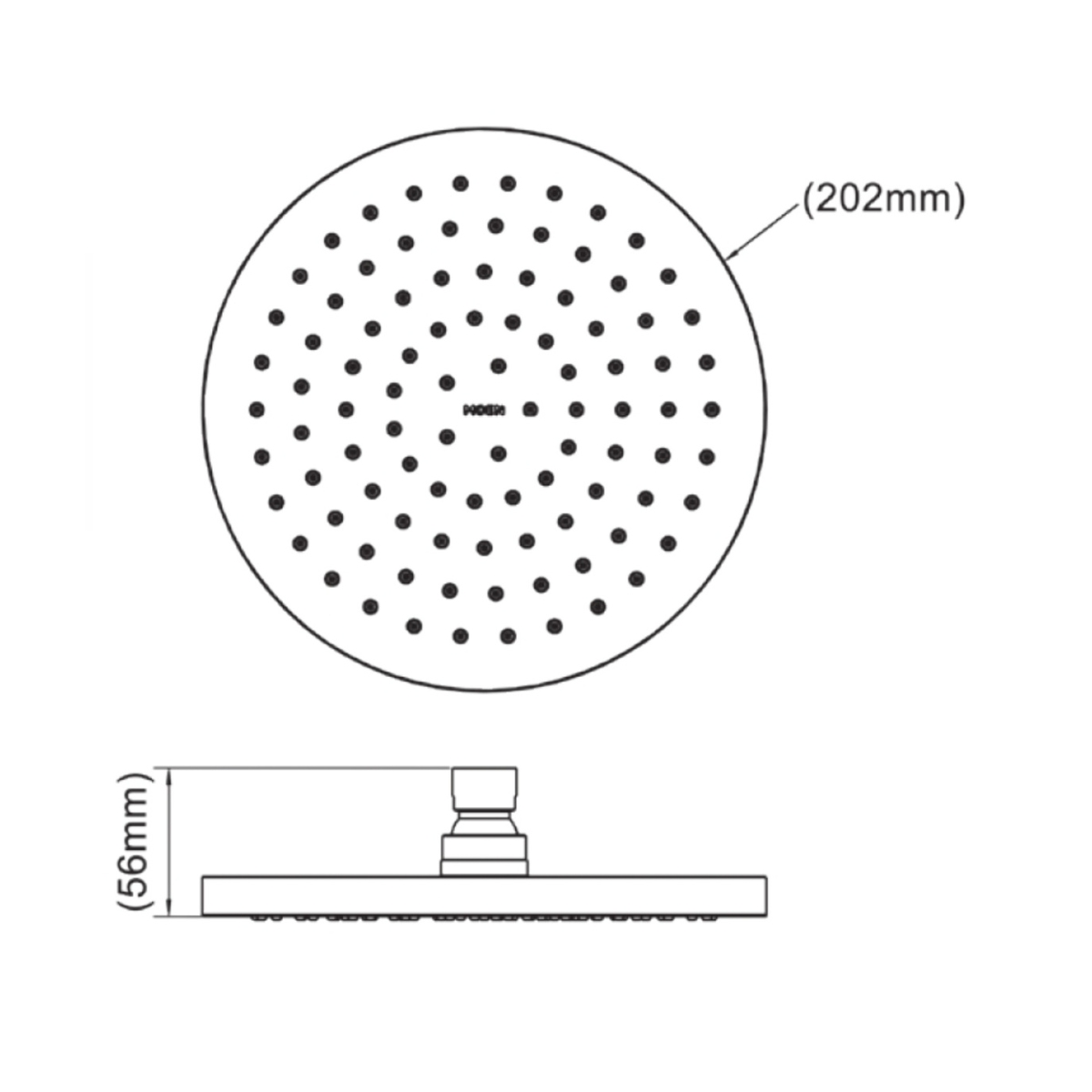 Đầu sen tròn MOEN M22021ABL