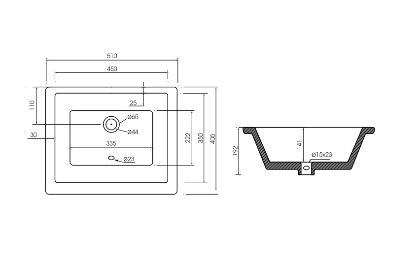 Chậu rửa mặt lavabo âm bàn MOEN SW50730