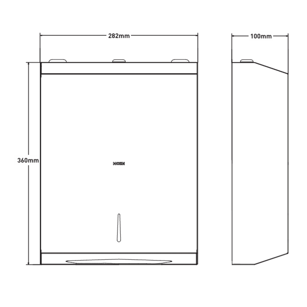 Hộp đựng giấy inox MOEN ACC9982SLP