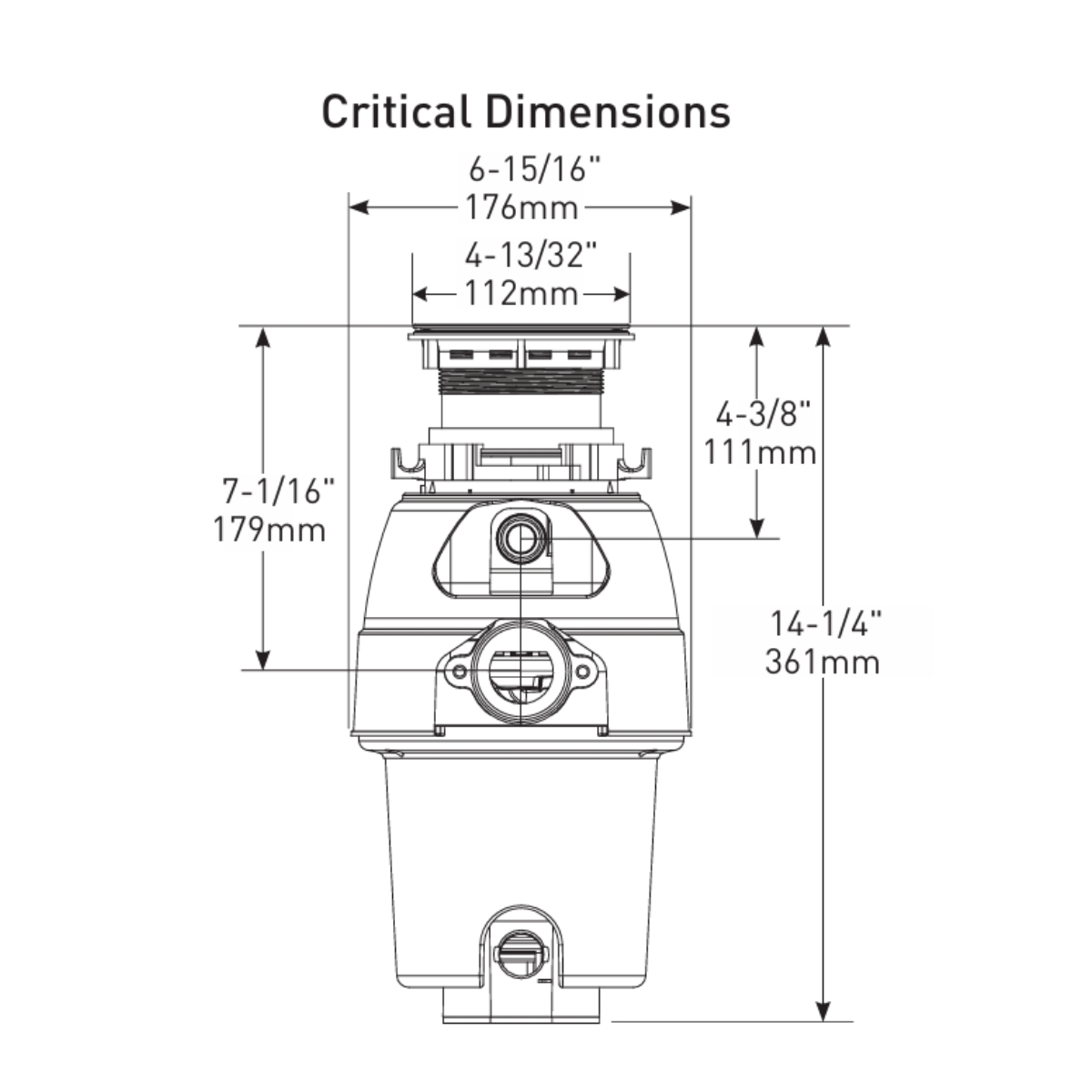 Máy xay rác bồn rửa chén MOEN GD5152