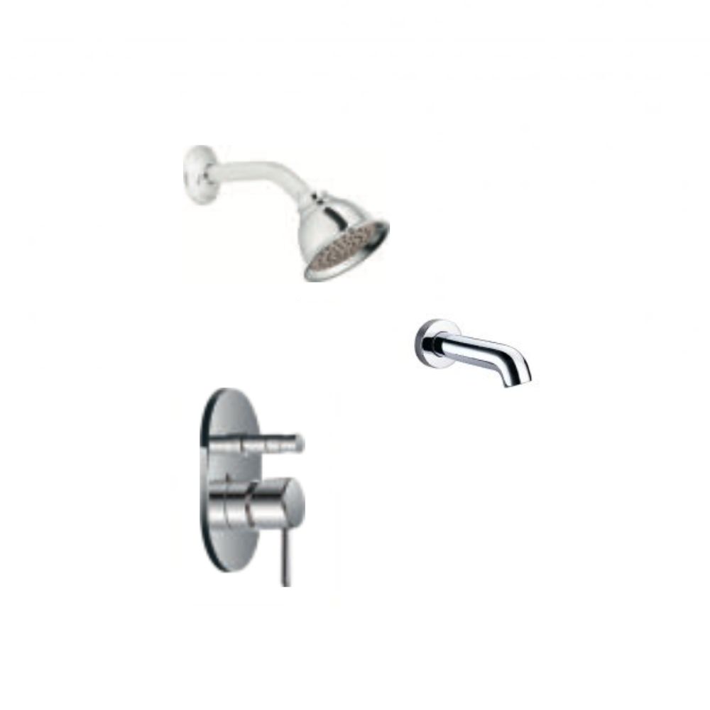 Bộ sen tắm âm tường nóng lạnh MOEN 130395+T2285(T2284)+130394