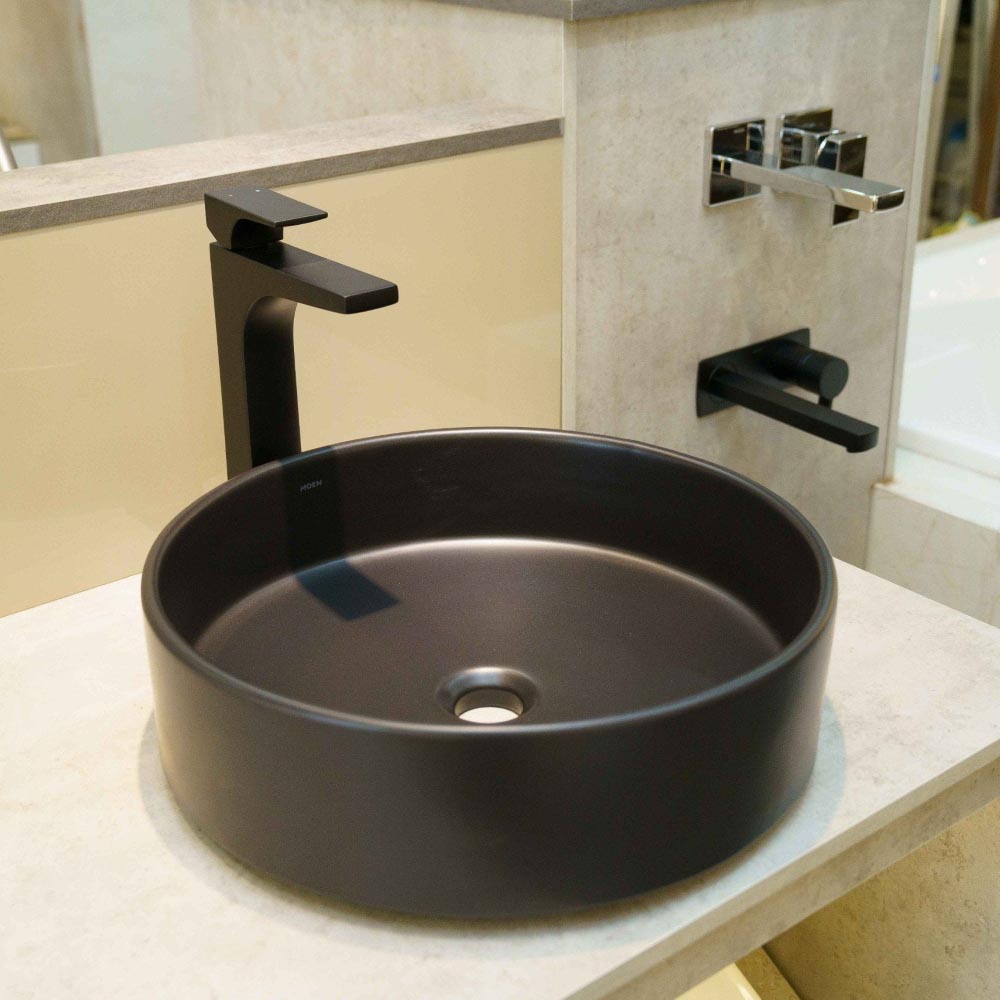 Vòi lavabo nóng lạnh MOEN GN54123BL
