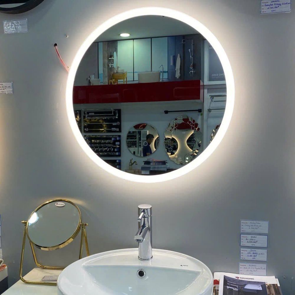 Gương led tròn D60cm MotoM GBK030V