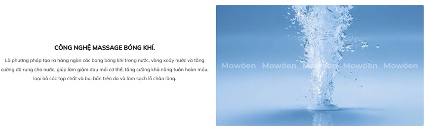 Bồn tắm đặt sàn massage 1.7m MOWOEN MW8308BHB-170