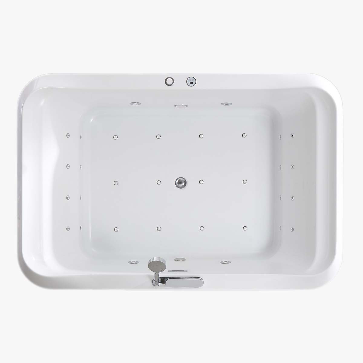 Bồn tắm đặt sàn massage 1.8m gồm vòi MOWOEN MW8123-180.2MS