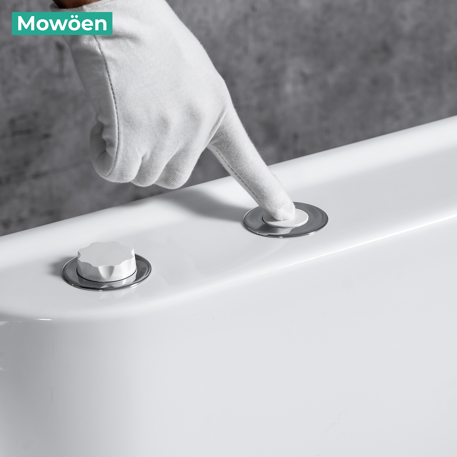 Bồn tắm đặt sàn massage 1.7m MOWOEN MW8166-170.MS