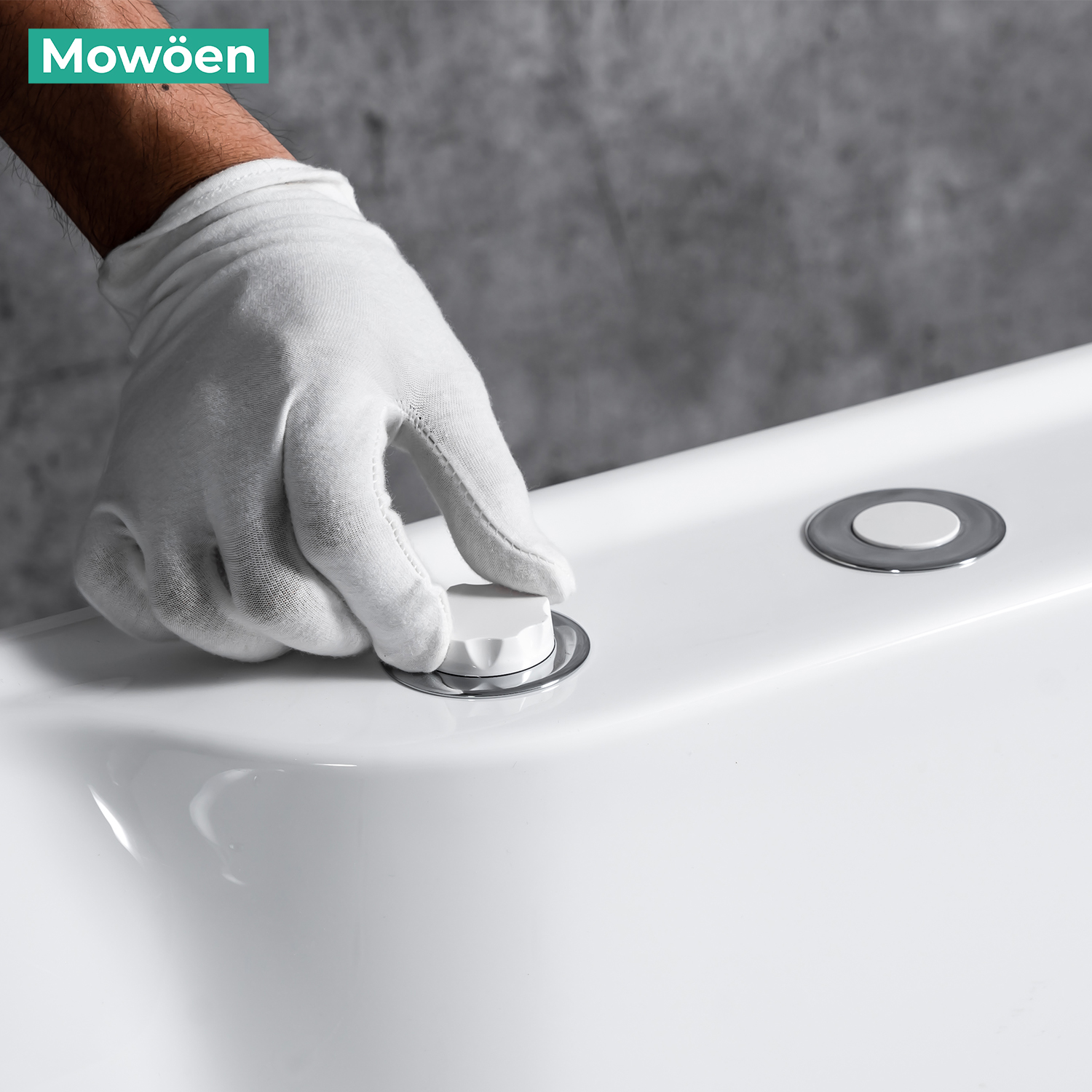 Bồn tắm đặt sàn massage 1.7m MOWOEN MW8166-170.MS