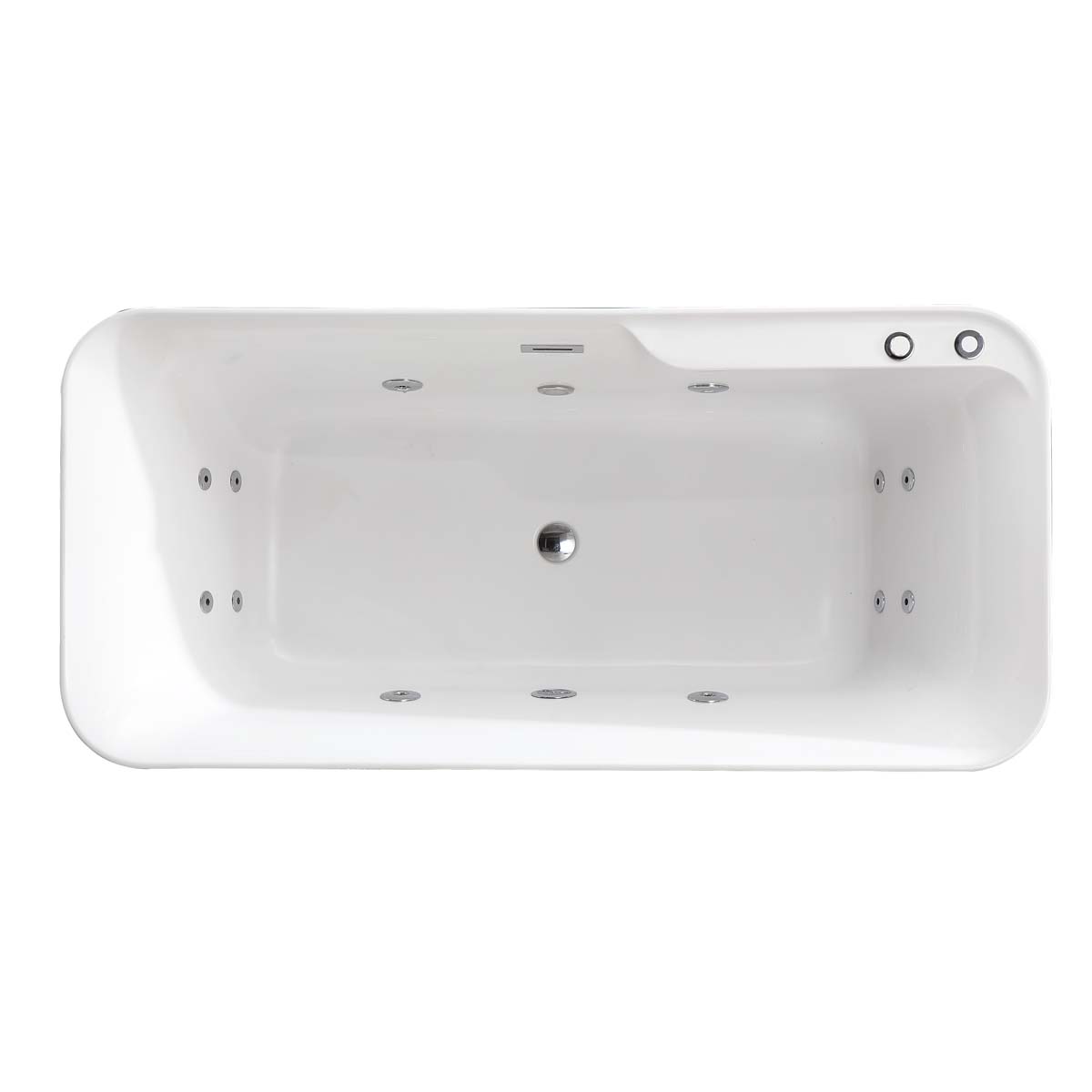 Bồn tắm đặt sàn massage 1.7m MOWOEN MW8166-170.MS