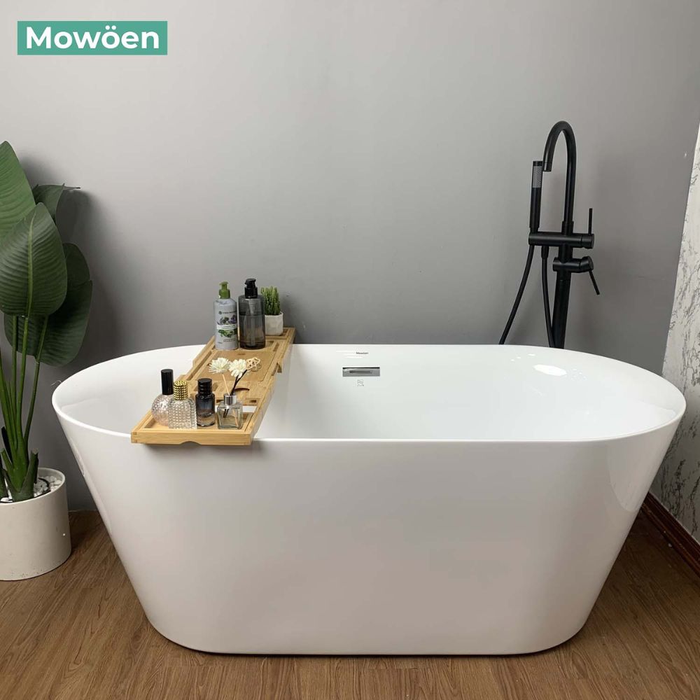 Bồn tắm đặt sàn 1.5m CURVED MOWOEN MW8201S-150