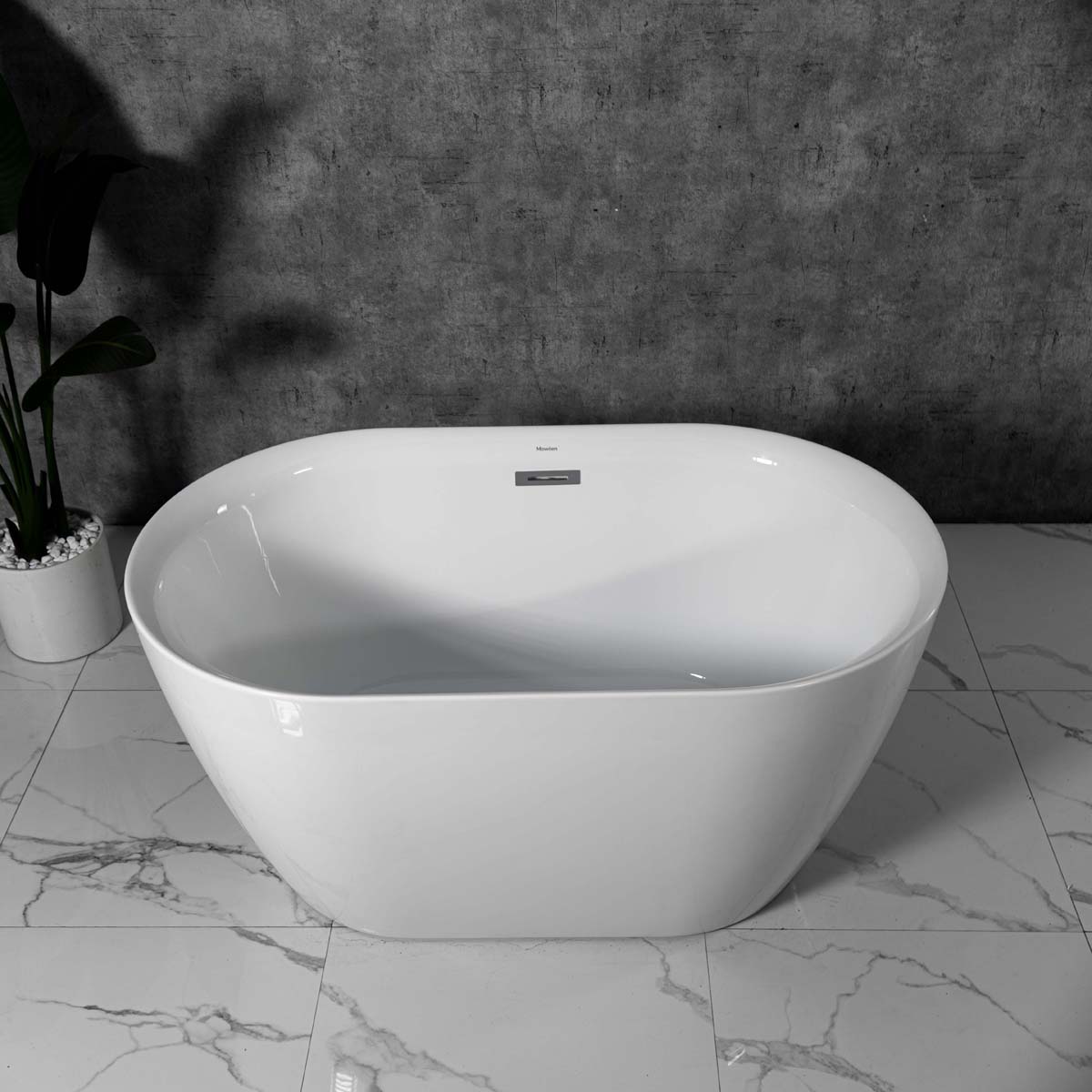 Bồn tắm đặt sàn 1.2m CURVED MOWOEN MW8202-120