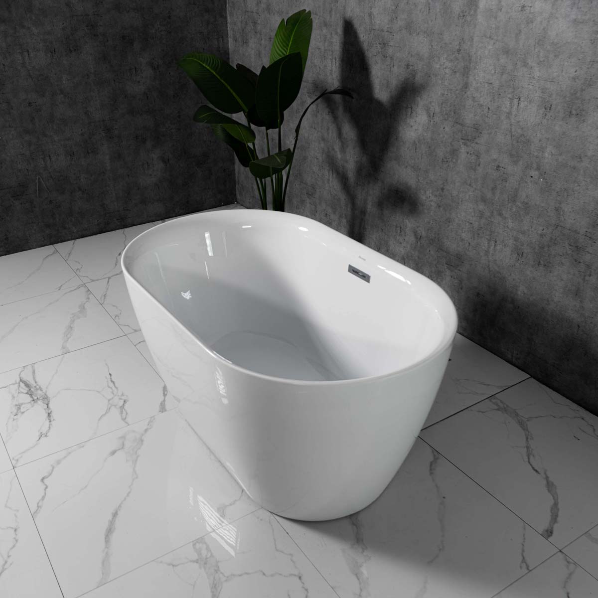 Bồn tắm đặt sàn 1.2m CURVED MOWOEN MW8202-120