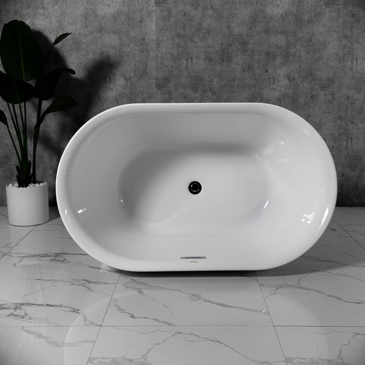 Bồn tắm đặt sàn 1.2m CURVED MOWOEN MW8202-120