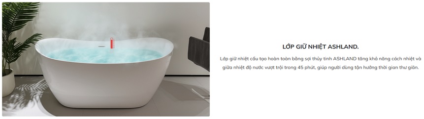 Bồn tắm đặt sàn 1.65m MOWOEN MW8207P-165