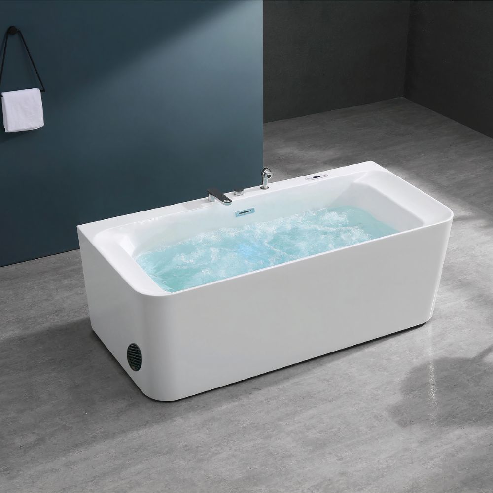 Bồn tắm đặt sàn massage 1.6m MOWOEN MW8217FB-160