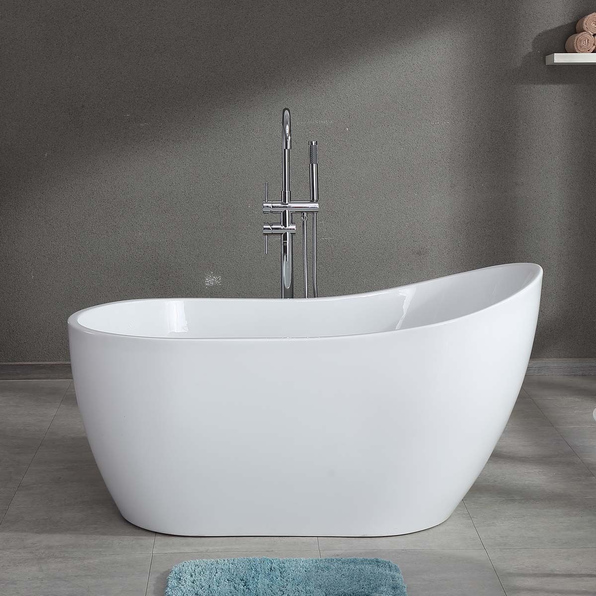 Bồn tắm đặt sàn 1.37m MOWOEN MW8225-137