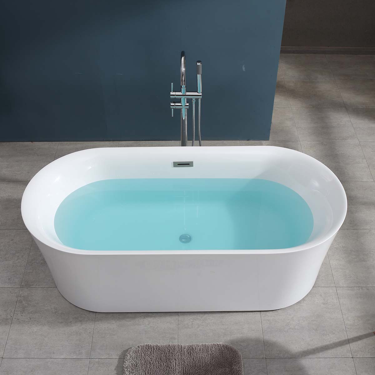 Bồn tắm đặt sàn massage 1.7m MOWOEN MW8229-170.MS