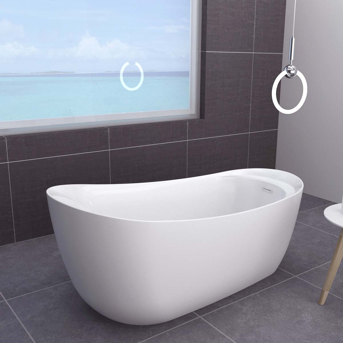 Bồn tắm đặt sàn 1.7m MOWOEN MW8235F-170