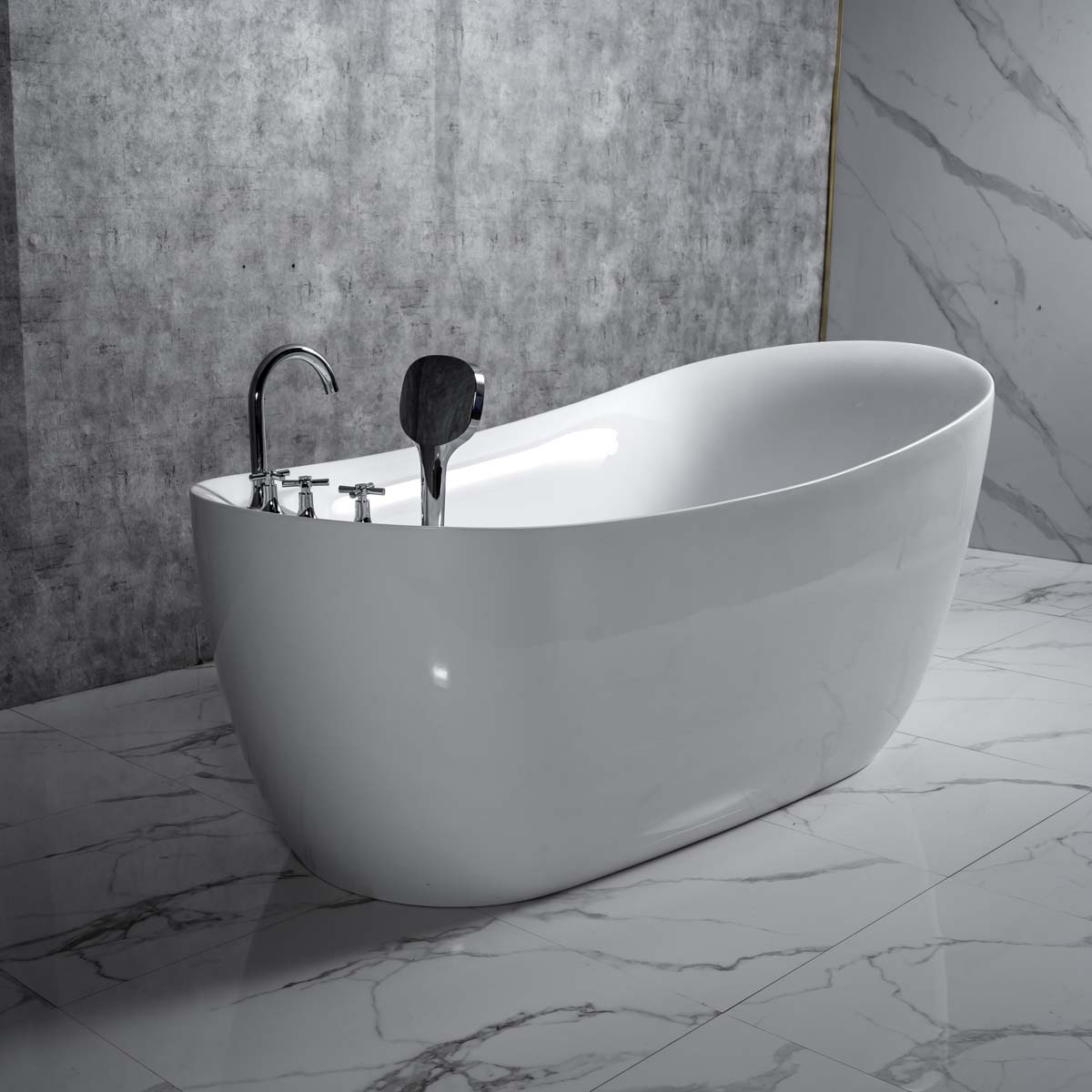 Bồn tắm đặt sàn 1.7m MOWOEN MW8235F-170