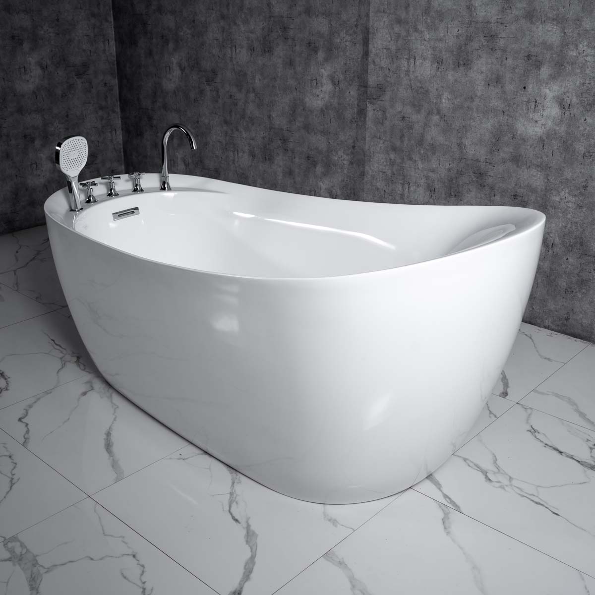 Bồn tắm đặt sàn 1.7m MOWOEN MW8235F-170