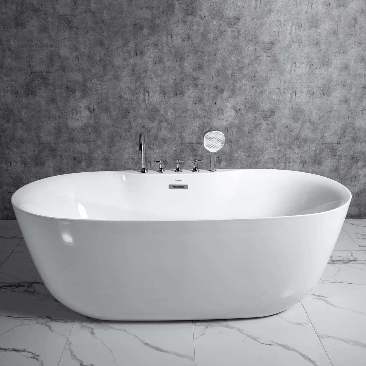 Bồn tắm đặt sàn 1.7m gồm vòi MOWOEN MW8237F-170