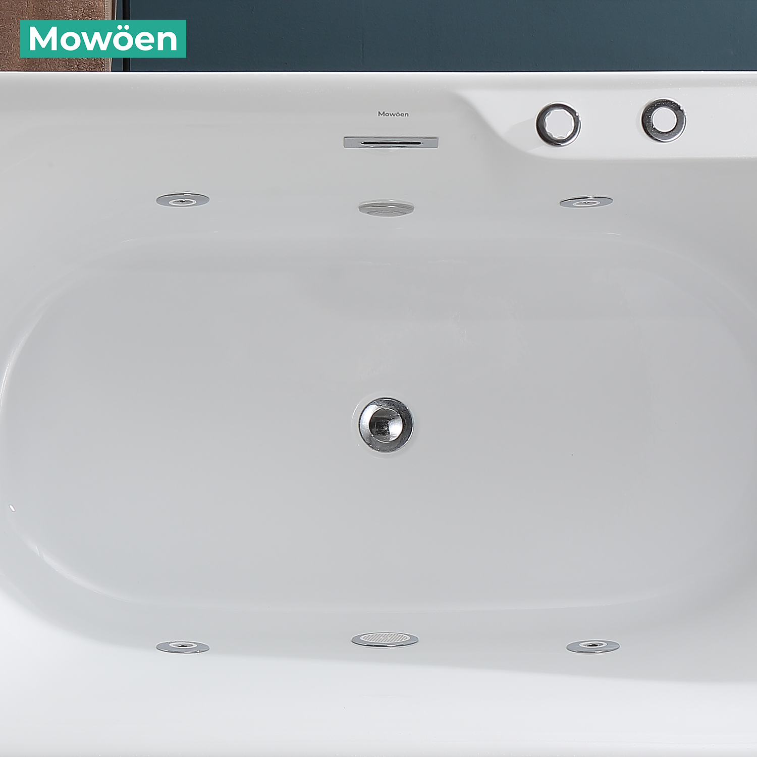 Bồn tắm đặt sàn massage 1.7m MOWOEN MW8266-170.MS