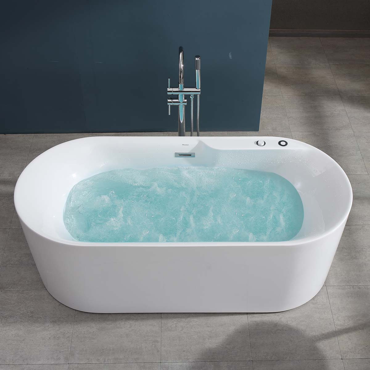 Bồn tắm đặt sàn massage 1.7m MOWOEN MW8266-170.MS