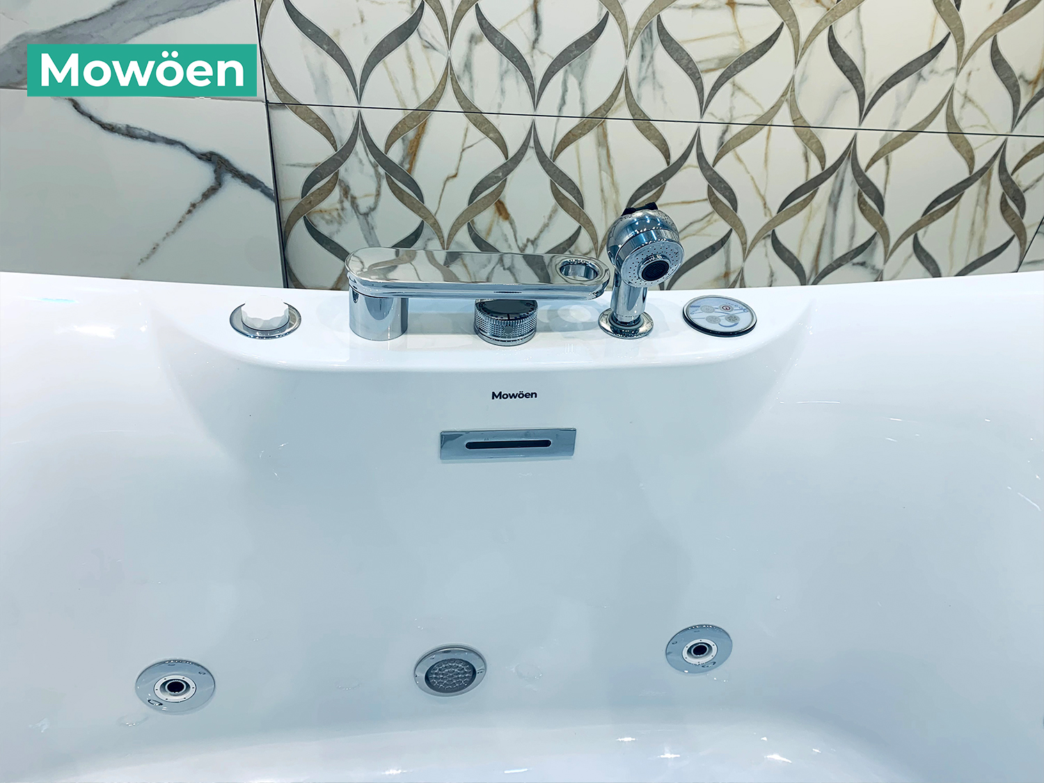 Bồn tắm đặt sàn massage 1.7m MOWOEN MW8305BFB-170.MS