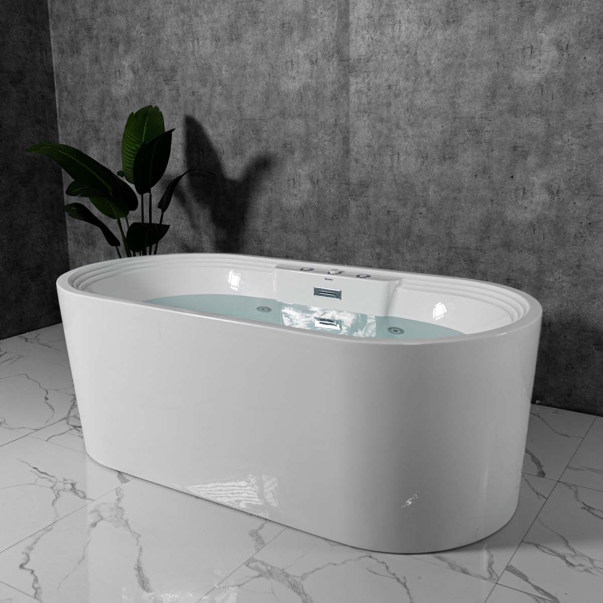 Bồn tắm đặt sàn massage 1.7m MOWOEN MW8306B-170.MS