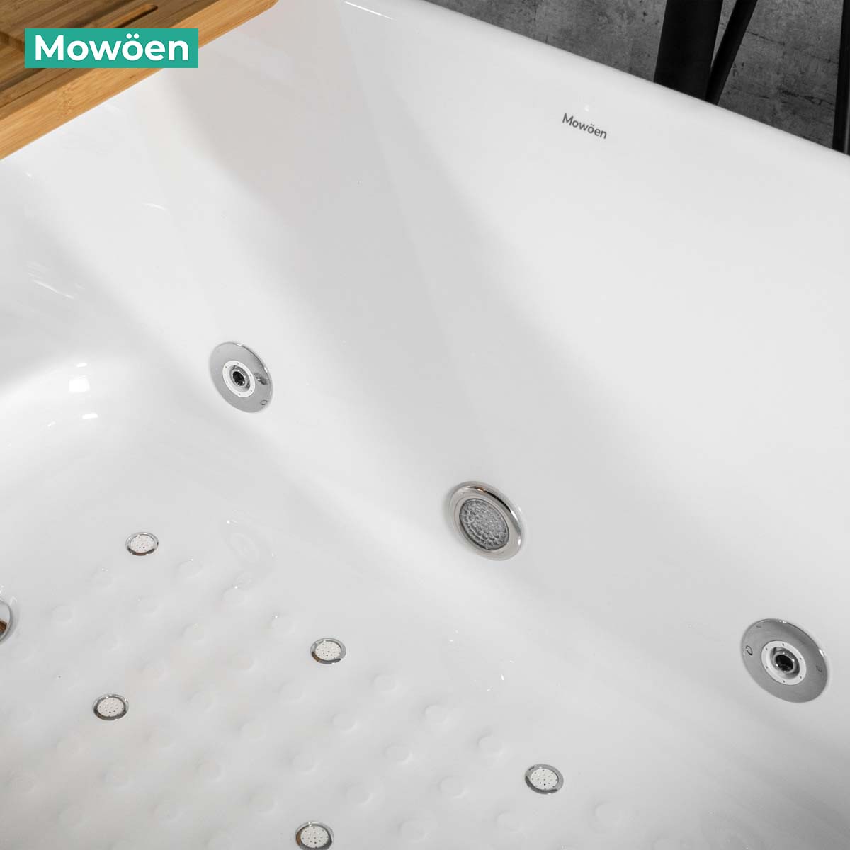 Bồn tắm đặt sàn massage 1.7m MOWOEN MW8311B-170.MS