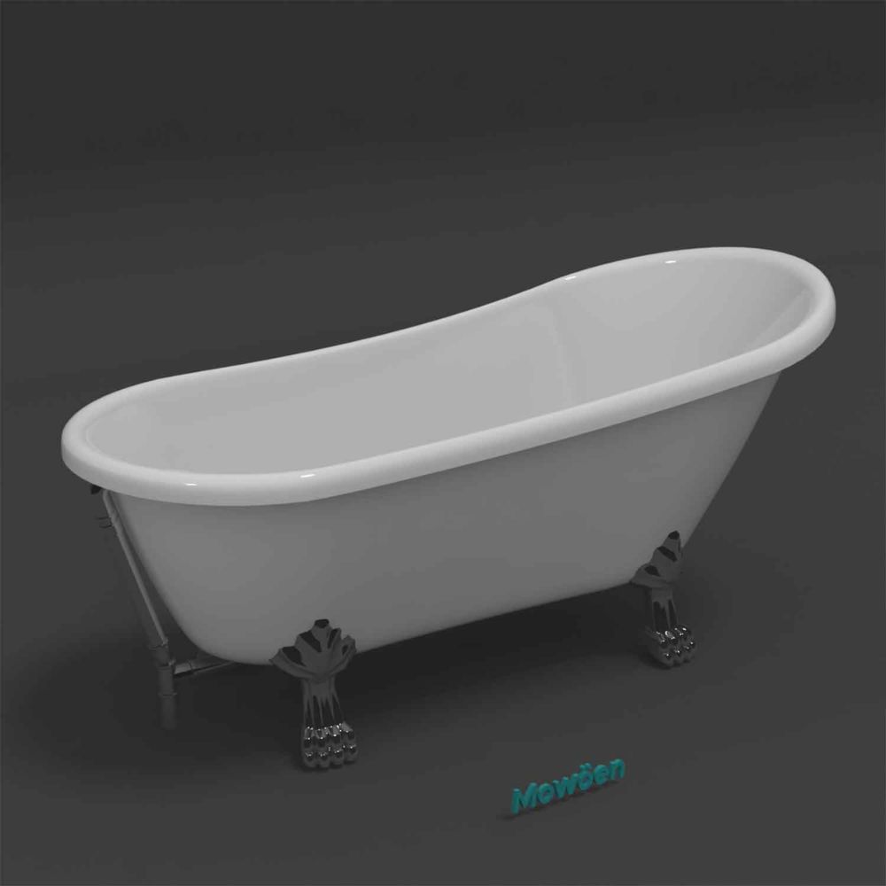 Bồn tắm đặt sàn tân cổ điển 1.8m MOWOEN MW905-180