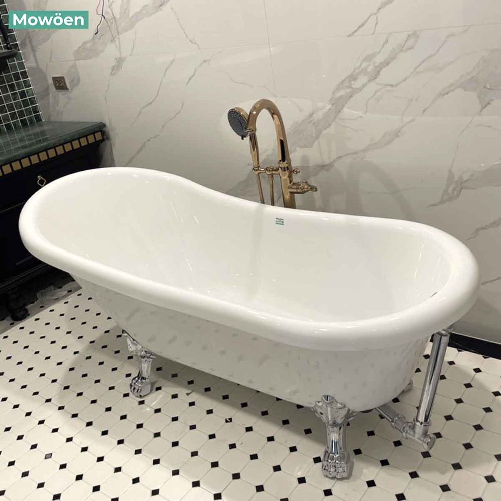 Bồn tắm đặt sàn tân cổ điển 1.8m MOWOEN MW905-180