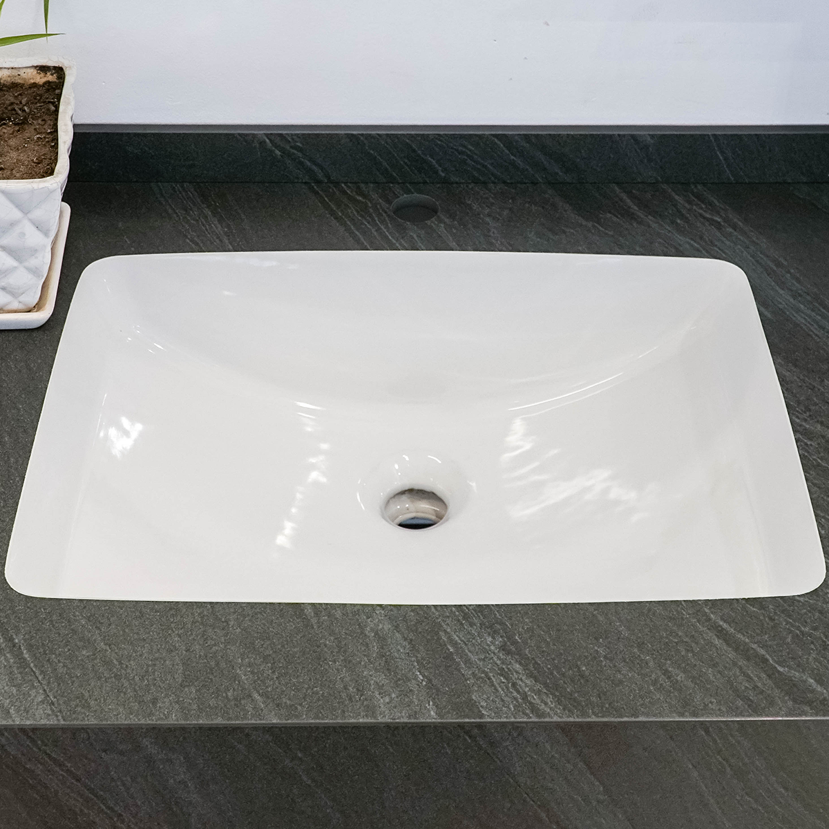 Bộ tủ chậu và tủ gương led size 800mm MOWOEN MW6630R-80SB