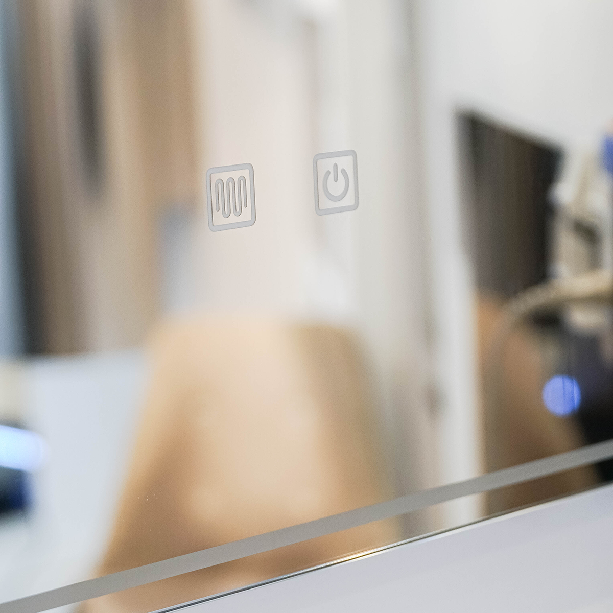 Bộ tủ chậu và tủ gương led size 800mm MOWOEN MW6630R-80SB