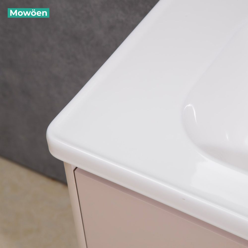 Bộ tủ chậu và tủ gương led size 1000 mm MOWOEN MW2711-100PVC