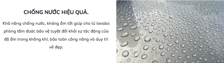 Bộ tủ chậu và tủ gương led size 800mm MOWOEN MW2807-80PVC