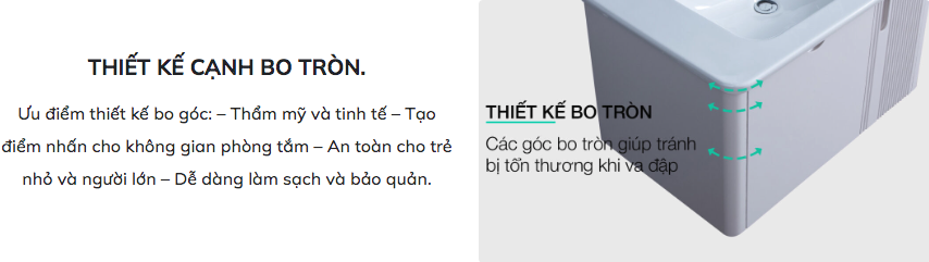 Bộ tủ chậu và tủ gương size 800 mm MOWOEN MW2702-80PVC