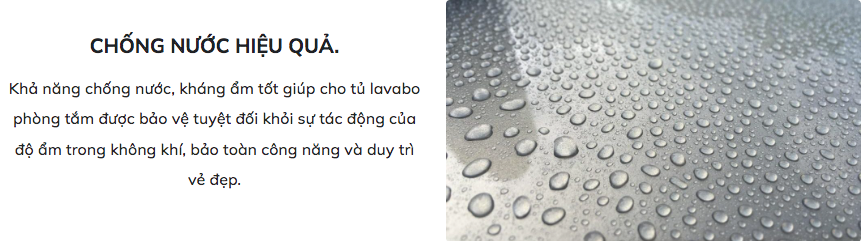 Bộ tủ chậu và tủ gương size 800 mm MOWOEN MW2702-80PVC
