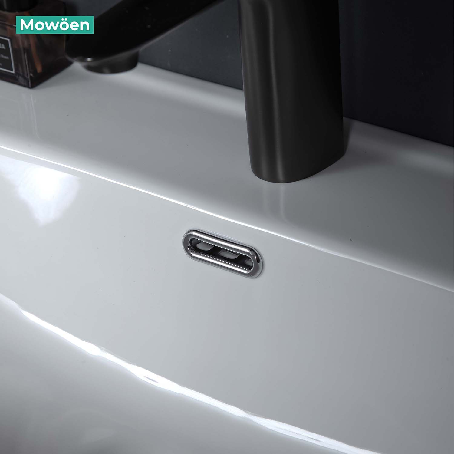 Bộ tủ chậu và tủ gương led size 800mm MOWOEN MW6616-80