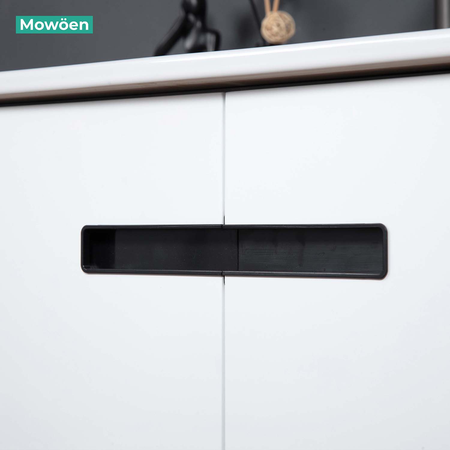 Bộ tủ chậu và tủ gương led size 800mm MOWOEN MW6616-80