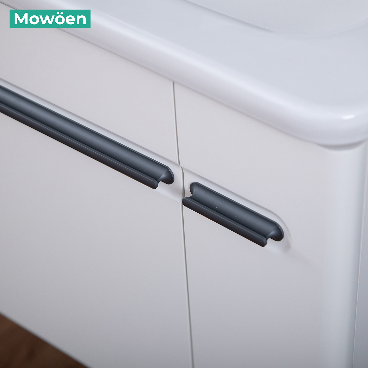 Bộ tủ chậu và tủ gương size 600mm MOWOEN MW6628-60