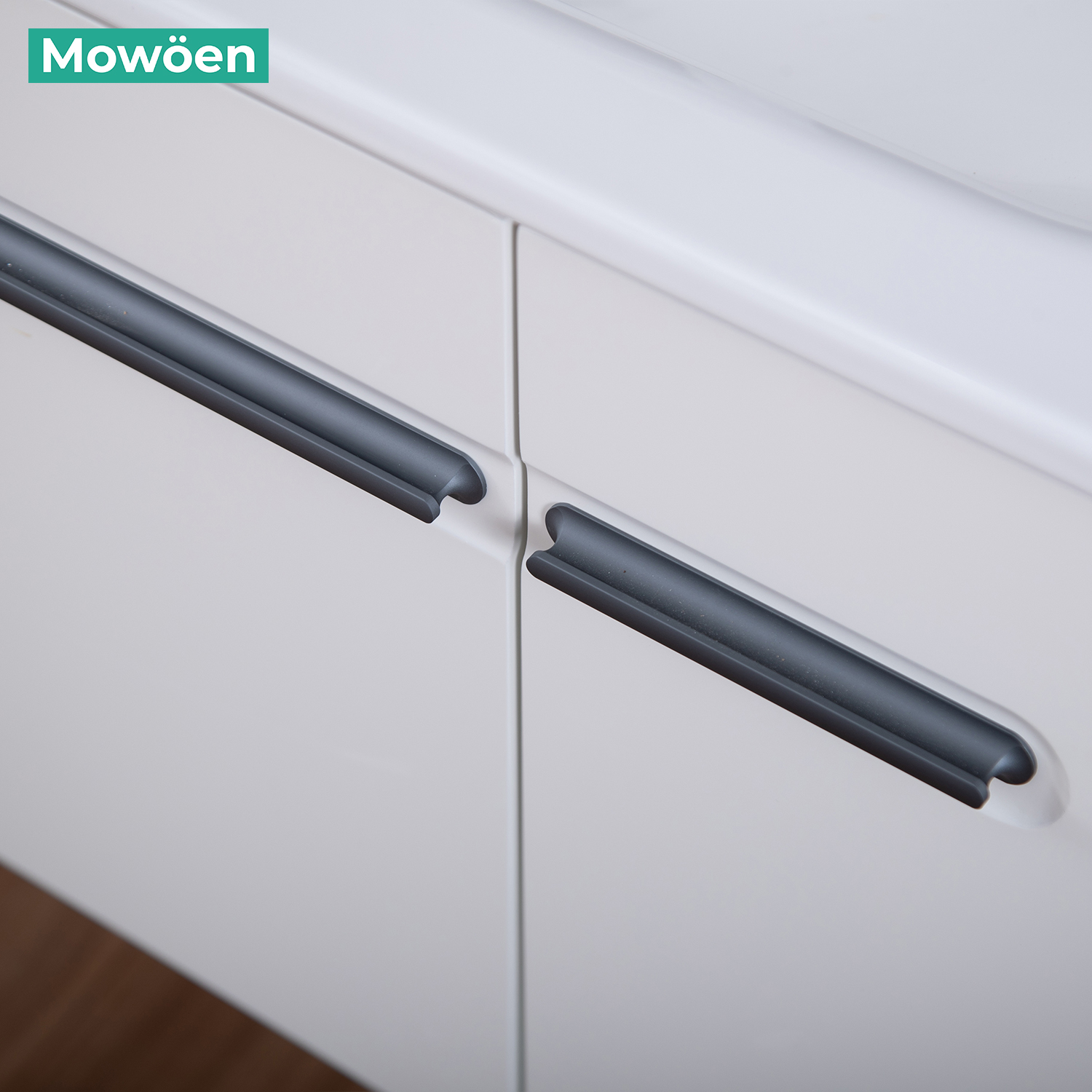 Bộ tủ chậu và tủ gương size 800mm MOWOEN MW6628-80