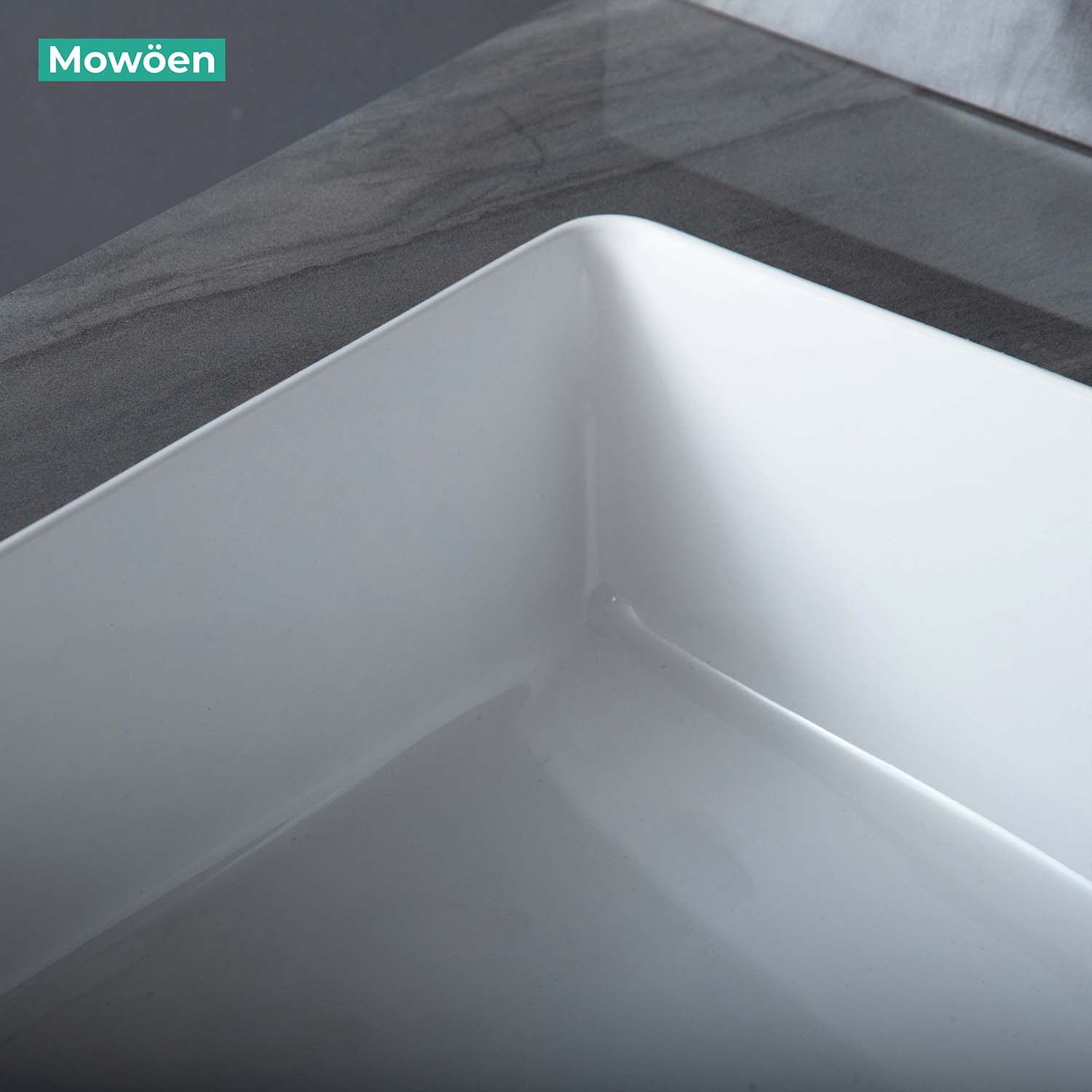 Bộ tủ chậu và gương led size 800mm MOWOEN MW6631R-80SB