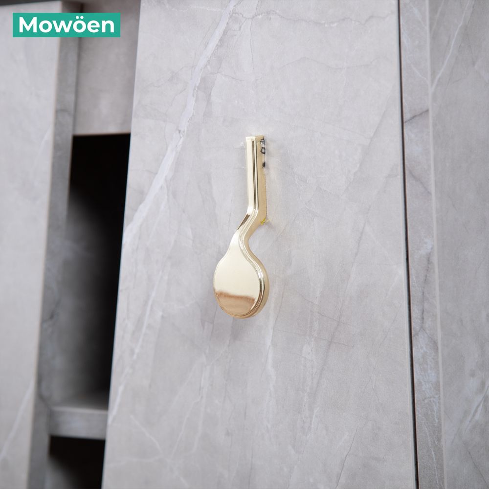 Bộ tủ chậu và gương led size 800mm MOWOEN MW6651BR-80