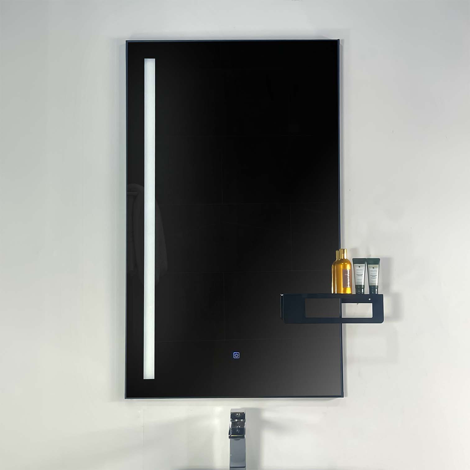 Bộ tủ chậu và gương led size 800mm MOWOEN MW6801S-80B