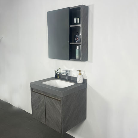 Bộ tủ chậu và gương size 600mm MOWOEN MW6806S-60