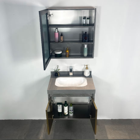 Bộ tủ chậu và gương size 600mm MOWOEN MW6806S-60