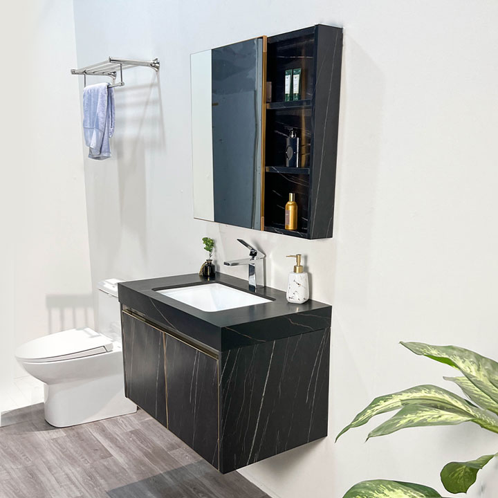 Bộ tủ chậu và gương size 800mm MOWOEN MW6808S-80