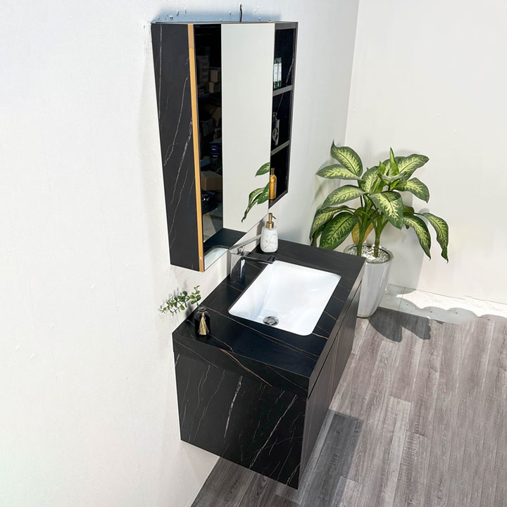 Bộ tủ chậu và gương size 800mm MOWOEN MW6808S-80