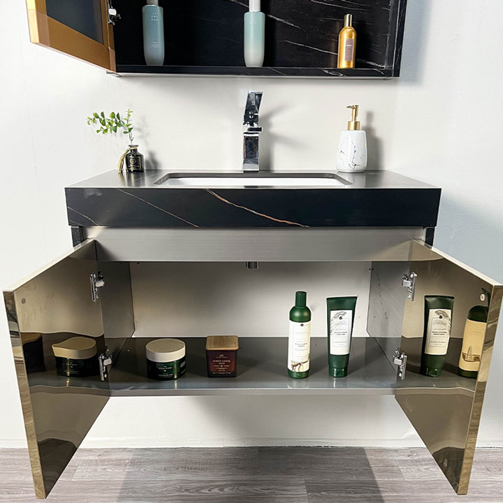 Bộ tủ chậu và gương size 800mm MOWOEN MW6808S-80